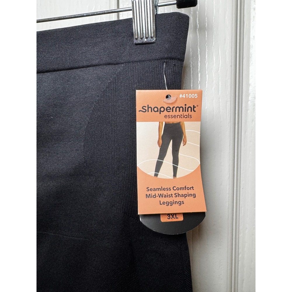 Shapermint Essentials Seamless Comfort Mid-Waist Shaping Leggings 3XL - Picture 3 of 4